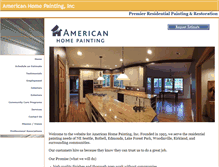 Tablet Screenshot of americanhomepainting.com